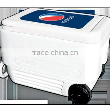 USA Made Igloo Wheelie Cool 38 Roller Cooler - 38 Quarts (53 Can Capacity), Ultratherm Insulated and Has Durable Wheels photo-5