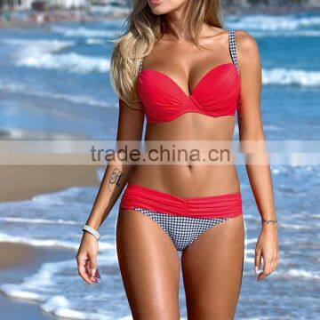 Wholesale Custom Bottom Swimsuit Girls Nylon Bikini Panties photo-2