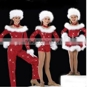 2013Hot sale Chiristmas dance wear-girls' dance costume-children and adults'dancewear