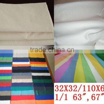 T/T/C POLYESTER/COTTON 65/35 20X20/94X60 2/1 63",67" CHINA MADE