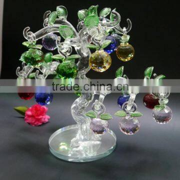 Unique Crystal Apple Model Tree for Wedding Gift and Home Decoration photo-4