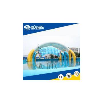 Hot PVC Steel Frame Pool With Tent