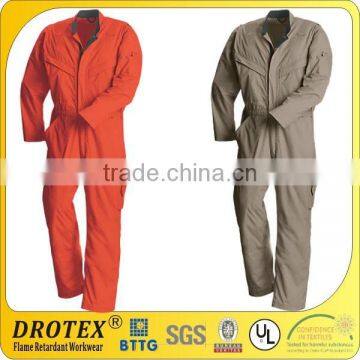Fire Resistant Flame Retardant Cotton Workwear Coverall Inherently Flame Resistant and Anti-Static Coverall photo-2
