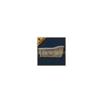 Unique Natural Stone Bathtub Yellow Marble For Hotel Hand Carved