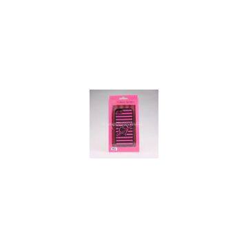 Victorias secret stripe silicone case for iPhone 5