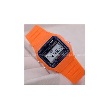 Classic Rubber Electronic Watch Digital Sports Watch