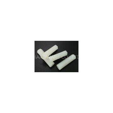 10mm White Plastic Spacer Washers Metric Threaded Hex Spacer M3 For PCB