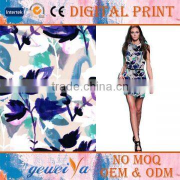 Custom Digital Printing Cotton Twill Fabric