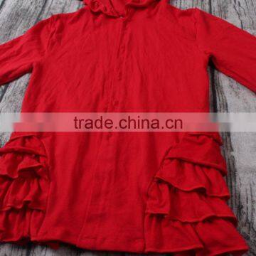 2016 Yawoo Red Cotton Boutique Winter Cardigan Wholesale Children Clothing Usa photo-3