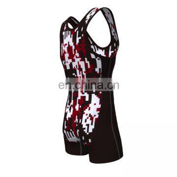 Custom Sublimation Youth Cool Wrestling Singlets photo-5
