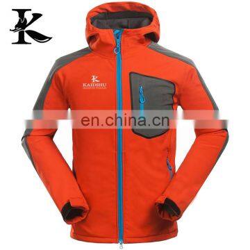 Custom Breathable Softshell Jacket Empty Print Logo Winter Jacket