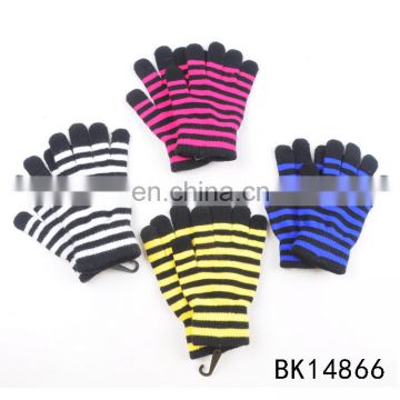 TOROS winter wholesale fashion multi colors knitting acrylic magic glove