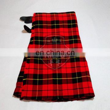 Wholesale Scottish Wallace Tartan Clan Kilt 5 Yards and 8 Yards