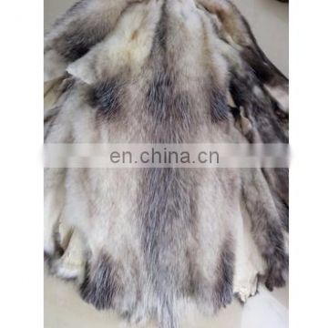 Dressed opossum fur skins