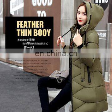 Winter Cotton Women in the Long Section of the Slim Cotton-padded Korean Version of the Down Jacket Students Jacket Fashion Wome