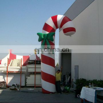 inflatable candy cane christmas decoration