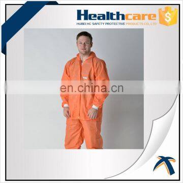 Disposable Breathable Safety SF Coverall with Hood