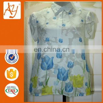 High neck ladies design of blouse