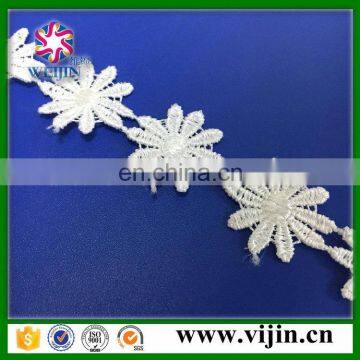 2016 New Design Chemical Lace Embroidered Wedding Lace photo-2