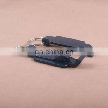 Hot selling fashion cheap plastic bottle opener keyring and keychain for promotion