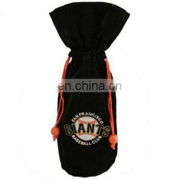 beautiful customising brand name printed bottle shaped pouch