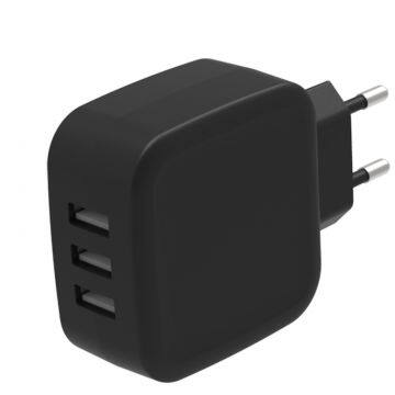 Новый 2017 годовой 5В 5А трехъярусный USB-подзарядчик для мобильных телефонов с сертификатами CE и RoHS