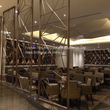 stainless steel decorative dividers partition