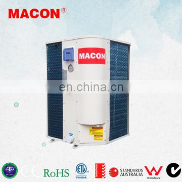 Auto defrost vertical R410a 14KW pool heat pump with CE