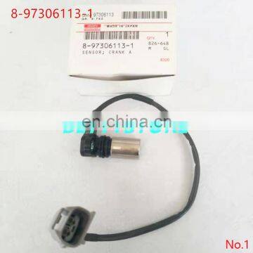 Genuine and new  Crankshaft Position Sensor 8973061131 8-97306113-1 for 4HK1 6HK1