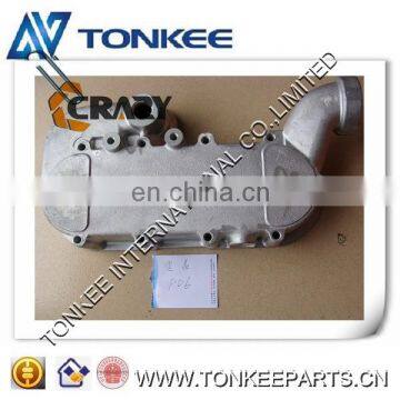 High quality diesel engine PD6 oil cooler cover for MITSUBISHI