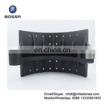 Casting oil brake shoe 220mm for Japanese truck