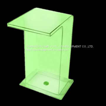 China Factory Pool Waterfall Fountain With Colorful LED Light,swimming Pool Water Curtain photo-3