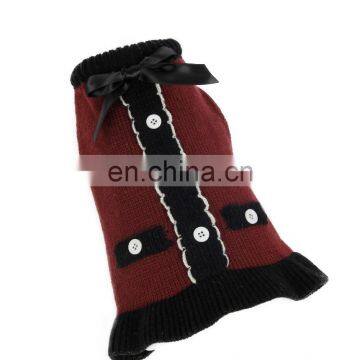 Good Quality Durability Fashion Warm Cute Dog Dress Clothing Pet Clothes