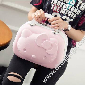 ABS PC Cosmetic Case Women Beauty Travel Make Up Luggage photo-2