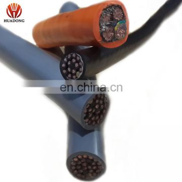 Unscreened Steel Wire Braid Auto Flexible Control Cable size