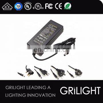 3 Years Warranty UL Listed 12V 5A 12V 6A ac dc Power Adapter