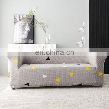 Wholesale Customized 1 2 3 4 Seater Full Size Corner Couch Cover High Elastic Stretch Universal Spandex Sofa Cover Set