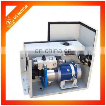 Hydraulic Power Unit for Vehicle Tailgate 24v Power Unit for Tailgate of Garbage Truck photo-3