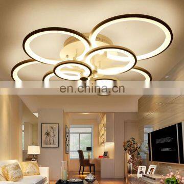 LED Ceiling Living Room Lamp Bedroom Lamp Creative Personality Atmospheric Square Lamps Modern Pendant Light photo-5