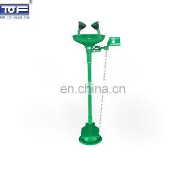 free standing safety eyewash station