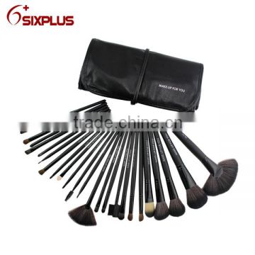 24 pcs black private label makeup brush kits set / professional brush for makeup / makeup travel brush set