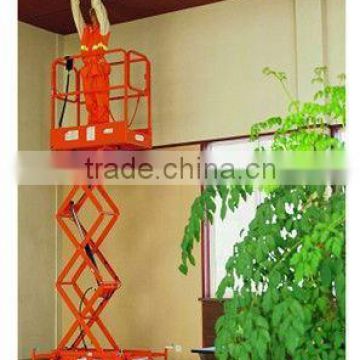 Small electric battery scissor lift made in China