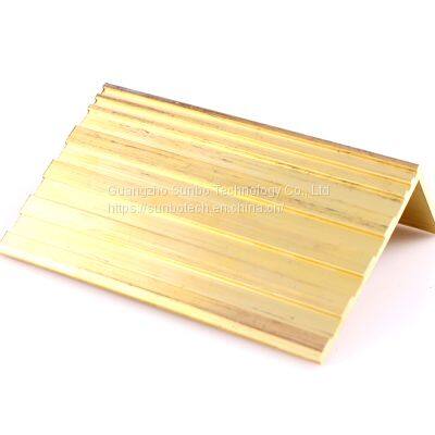 Customized Anti Slip Brass Stair Nosing
