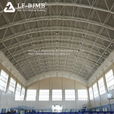 LF Space Frame Construction Basketball Stadium Roof Prefabricated Building Sports Hall photo-4