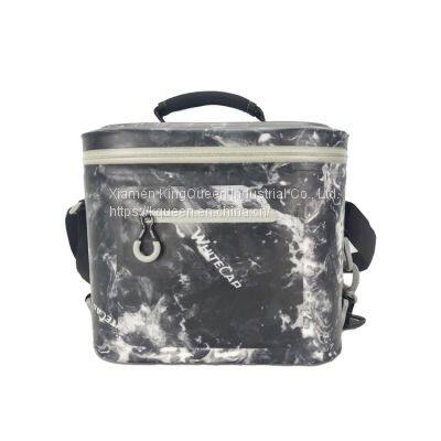 BSCI Factory Summer Hot Sale Camo 12CANS Portable Cooler Bag photo-4