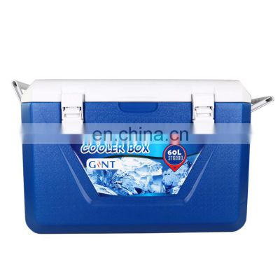 GiNT 60L Outdoor Camping Fishing Picnic BPA Free Ice Chest Ice Cooler Box with PU Foam Insulation