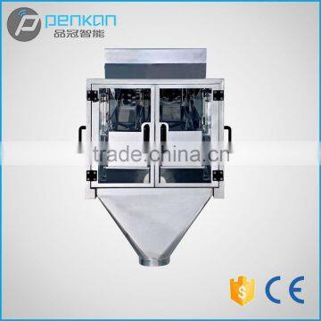 Penkan double heads linear weigher for mini granules