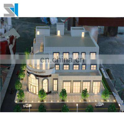 Hot item scale 1:100 miniature architecture models , real estate usa