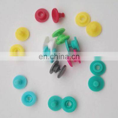 Stock Two Parts Wristband 10Mm Protection Snap Plastic Face Shield Button photo-3
