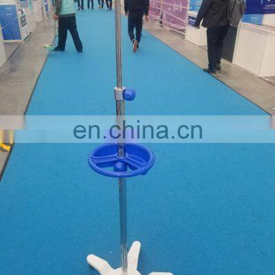 Stainless Steel Medical Infusion Pole Hospital IV Pole Stand for Hospital Use photo-5